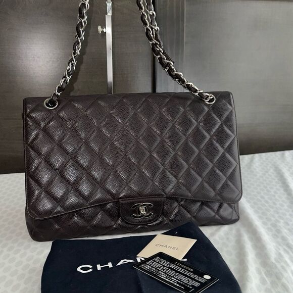 Chanel JUMBO- CAVIAR DOUBLE FLAP - Picture 3 of 16
